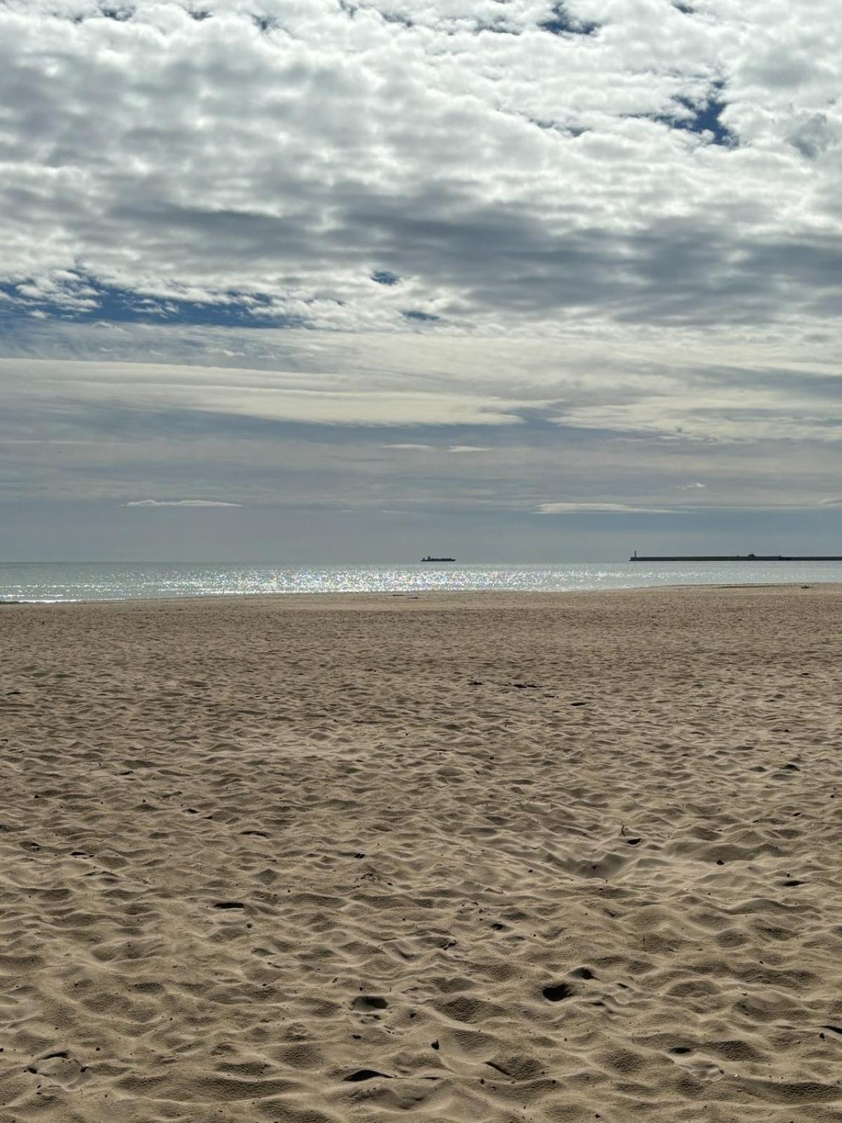 Apartamento Primera Linea De Playa Patacona Valencia Exterior foto
