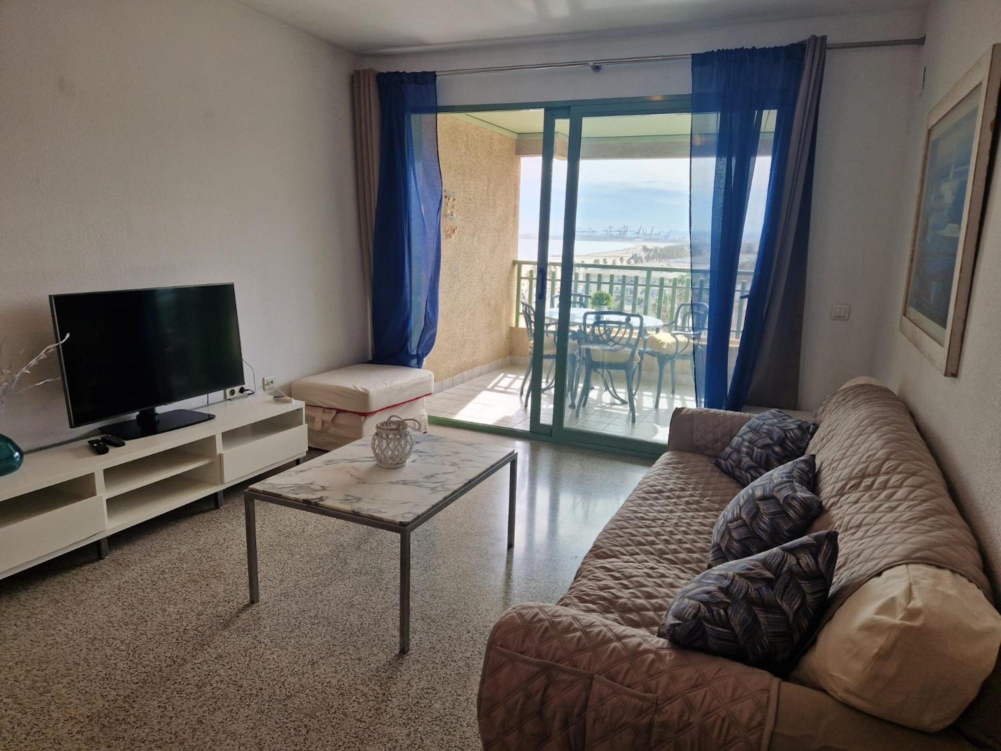 Apartamento Primera Linea De Playa Patacona Valencia Exterior foto
